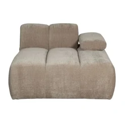 WOOOD Chaise Longue Mojo Rechts Beige