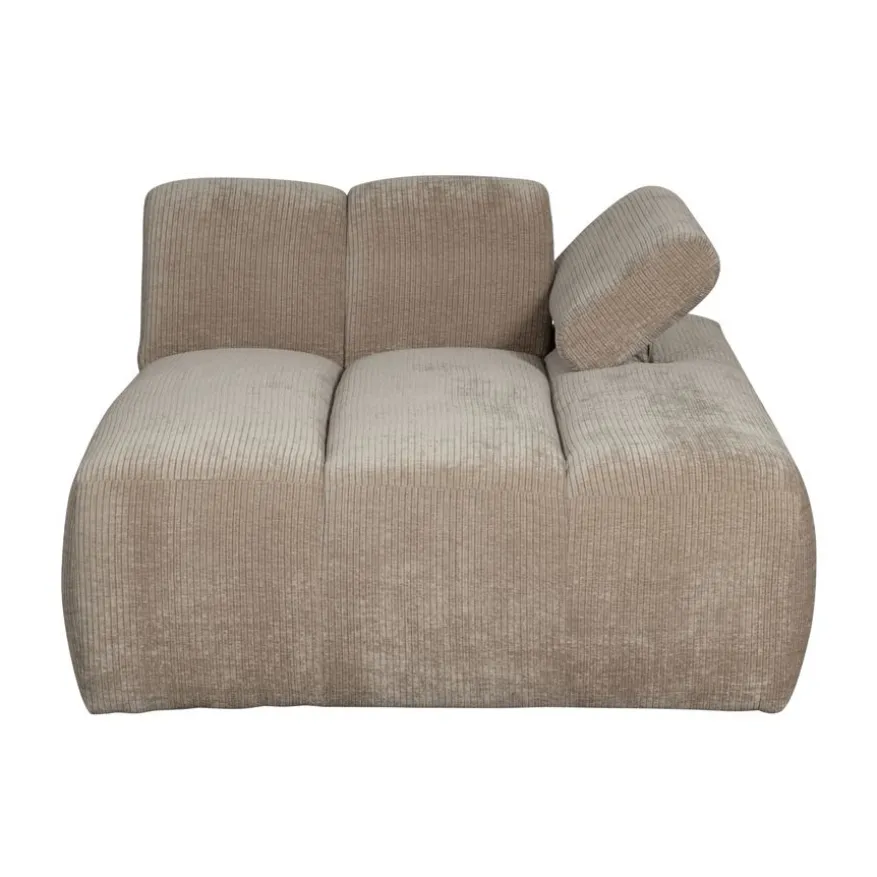 WOOOD Chaise Longue Mojo Rechts Beige