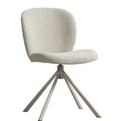 WOOOD Draaibare Eetkamerstoel Femke Beige