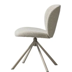 WOOOD Draaibare Eetkamerstoel Femke Beige