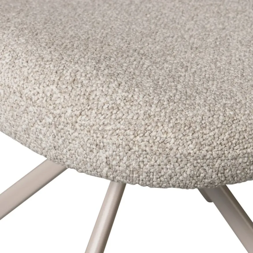 WOOOD Draaibare Eetkamerstoel Femke Beige