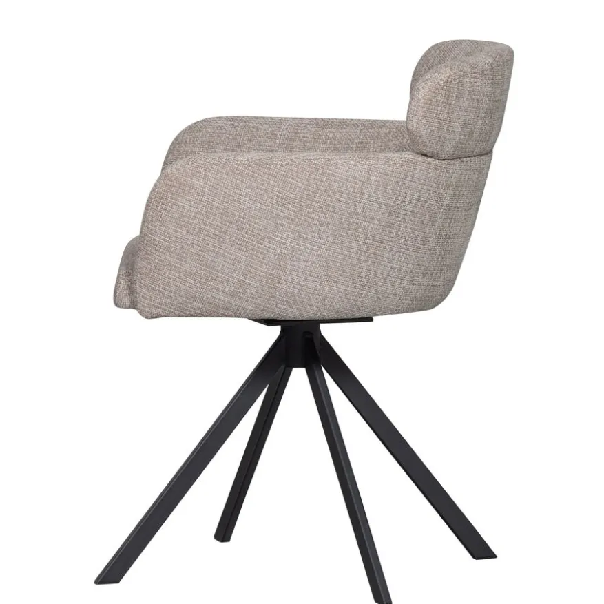 WOOOD Draaibare Eetkamerstoel Fenne Beige