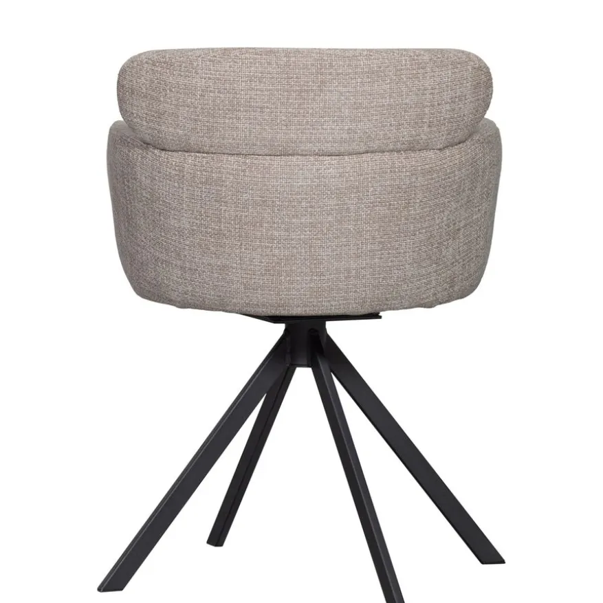 WOOOD Draaibare Eetkamerstoel Fenne Beige