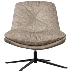 WOOOD Draaifauteuil Arve Beige