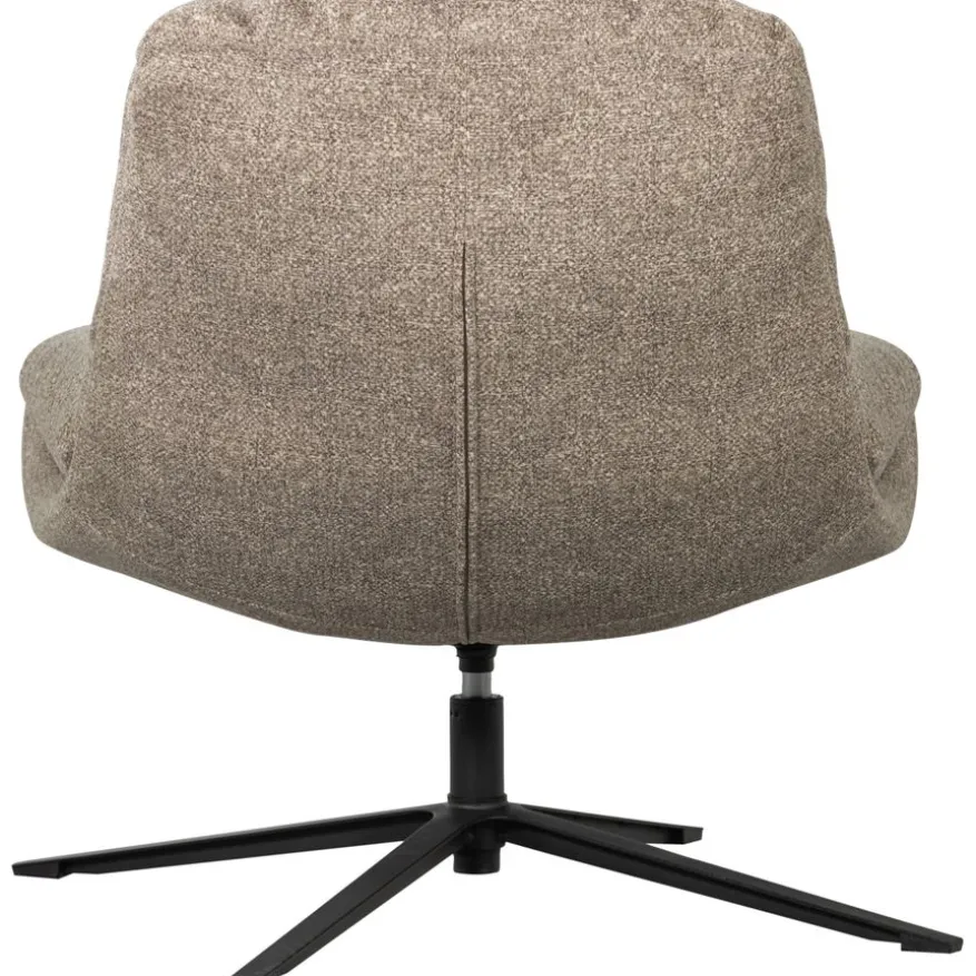 WOOOD Draaifauteuil Arve Beige