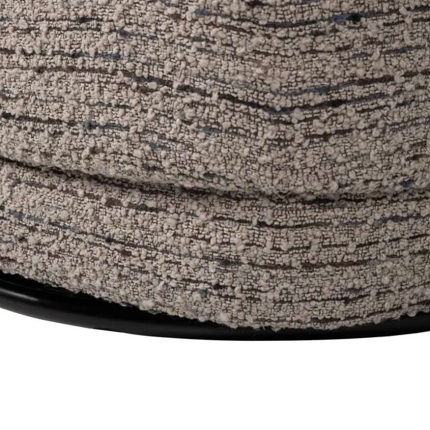 WOOOD Draaifauteuil Atty Beige Melange