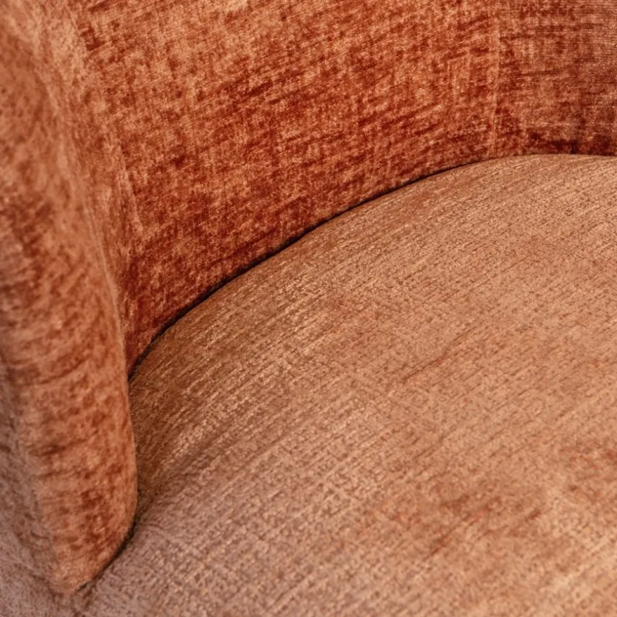 WOOOD Draaifauteuil Atty Bloesem