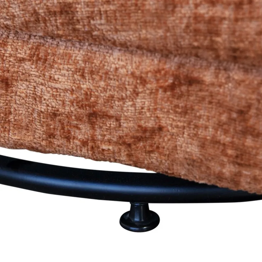 WOOOD Draaifauteuil Atty Bloesem