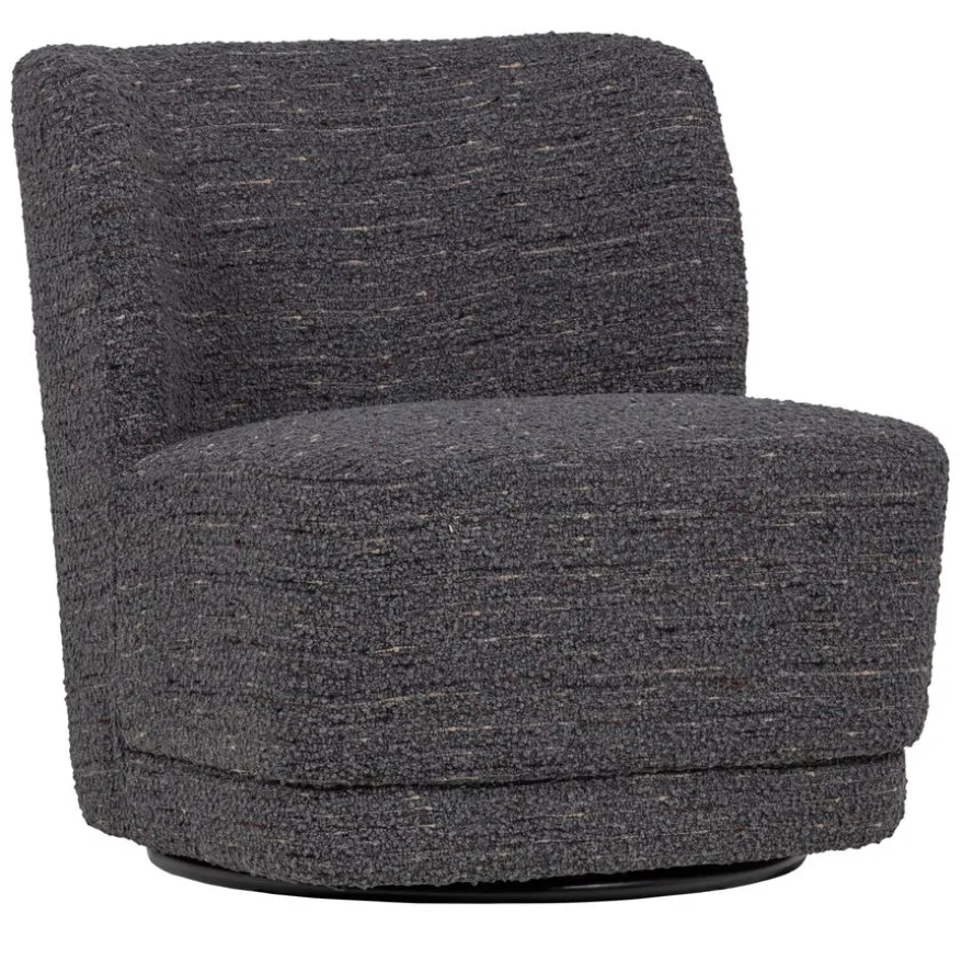 WOOOD Draaifauteuil Atty Grijs