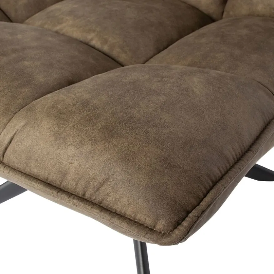 WOOOD Draaifauteuil Jouke Groen