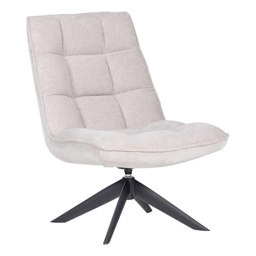 WOOOD Draaifauteuil Jouke Naturel