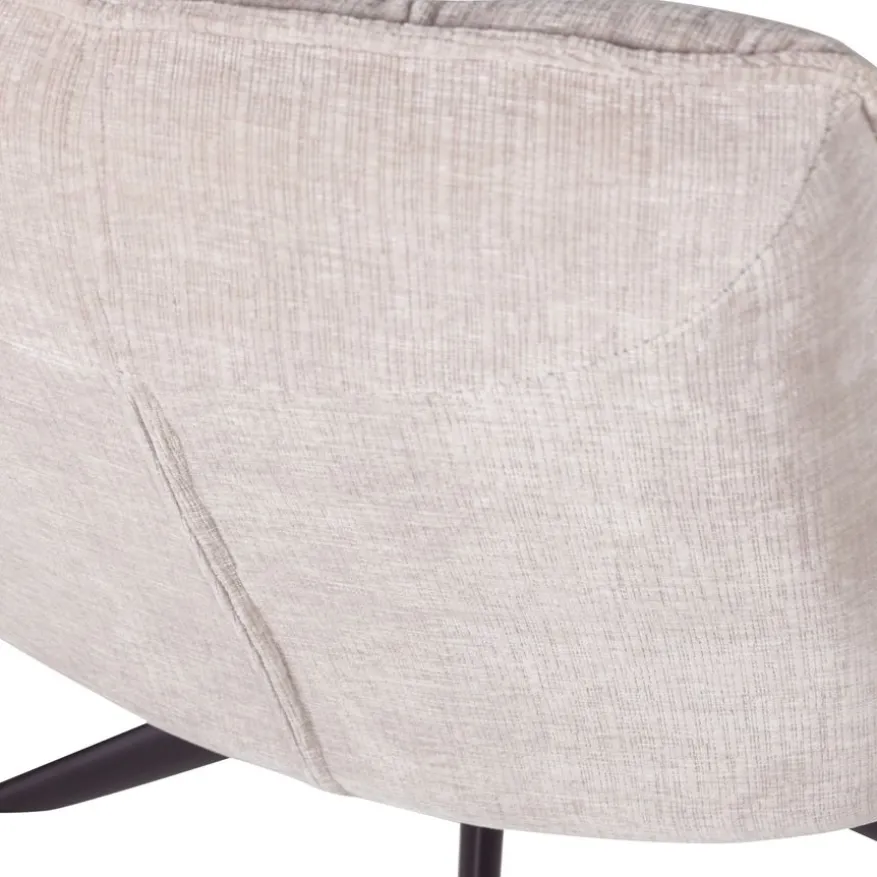 WOOOD Draaifauteuil Jouke Naturel