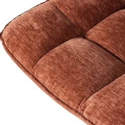 WOOOD Draaifauteuil Jouke Roestbruin