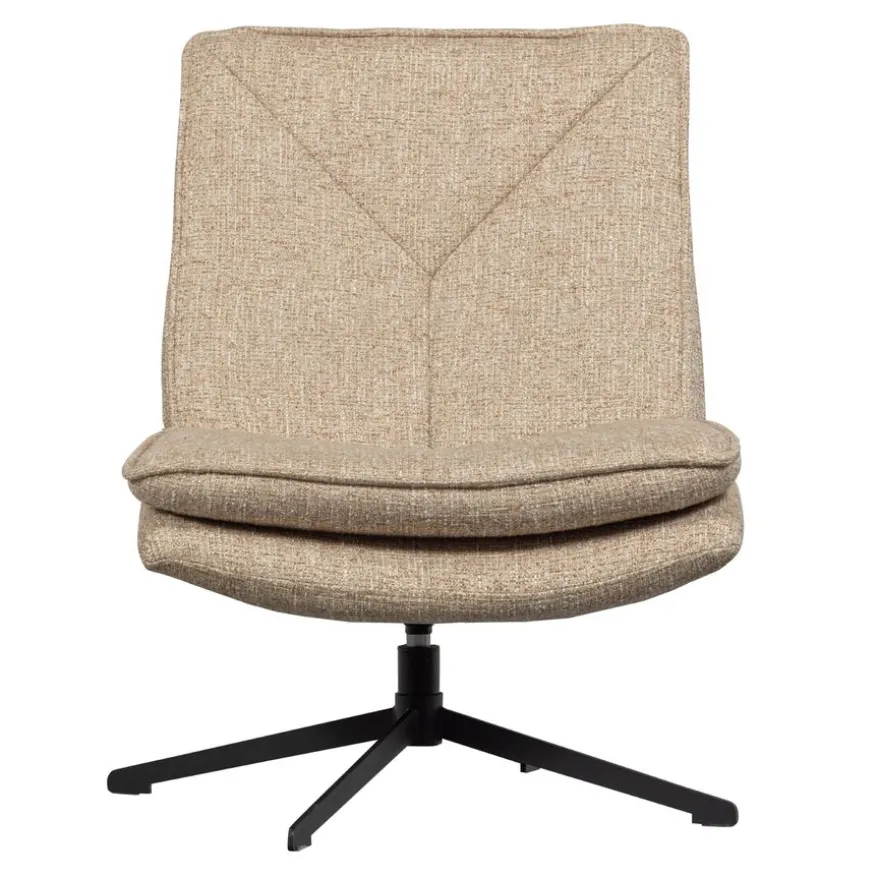 WOOOD Draaifauteuil Milaro Beige