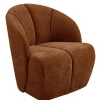 WOOOD Draaifauteuil Mojo Roest