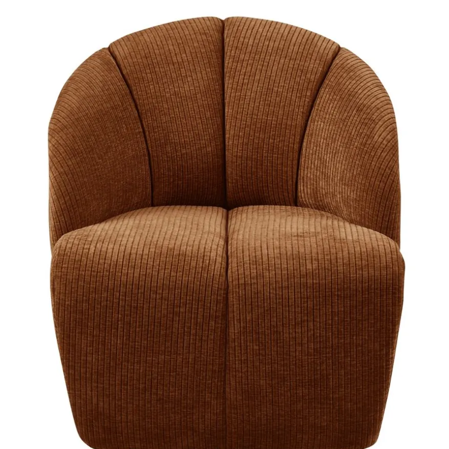 WOOOD Draaifauteuil Mojo Roest