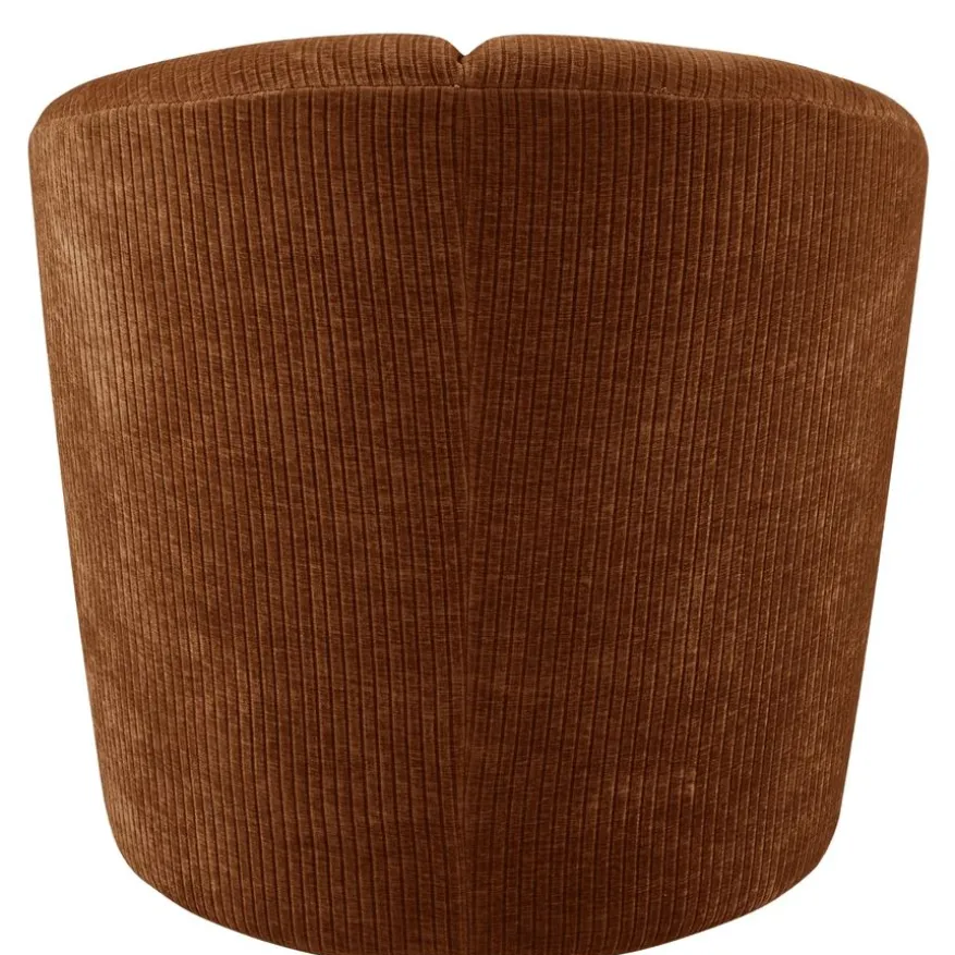 WOOOD Draaifauteuil Mojo Roest