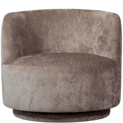 WOOOD Draaifauteuil Popular Taupe