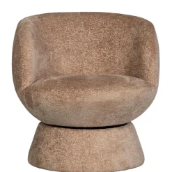 WOOOD Draaifauteuil Shuffle Lichtbruin