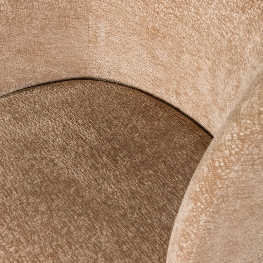 WOOOD Draaifauteuil Shuffle Lichtbruin