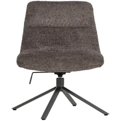 WOOOD Draaifauteuil Soren Bruin