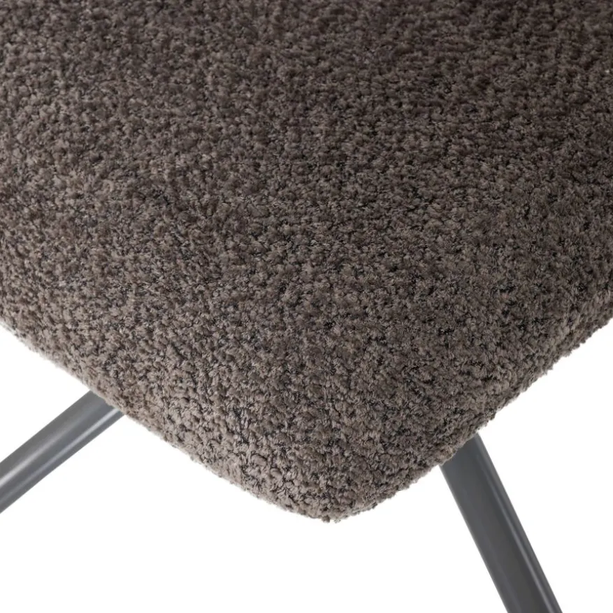 WOOOD Draaifauteuil Soren Bruin