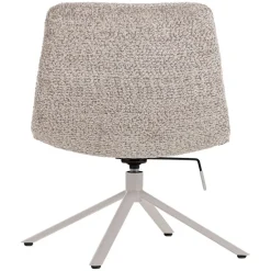WOOOD Draaifauteuil Soren Grijs