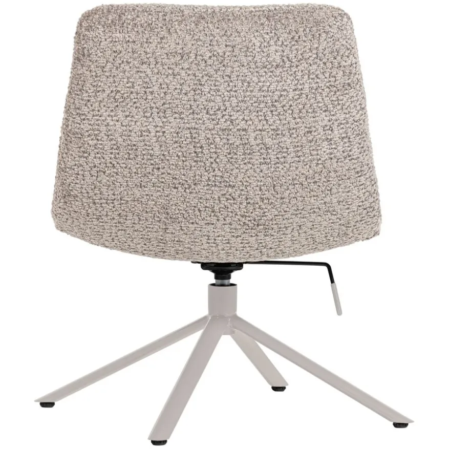 WOOOD Draaifauteuil Soren Grijs