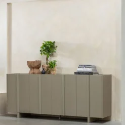 WOOOD Dressoir Basu Mud - 200x85x46 cm