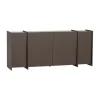 WOOOD Dressoir Brock Middenbruin - 200x85x44 cm