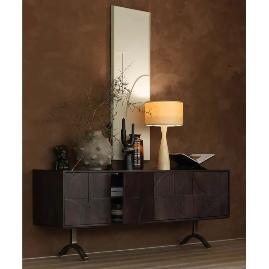 WOOOD Dressoir Draw Bruin - 180x70x40 cm
