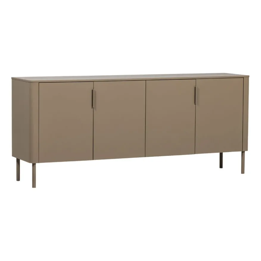 WOOOD Dressoir Gunnar Mud - 201x85x44 cm