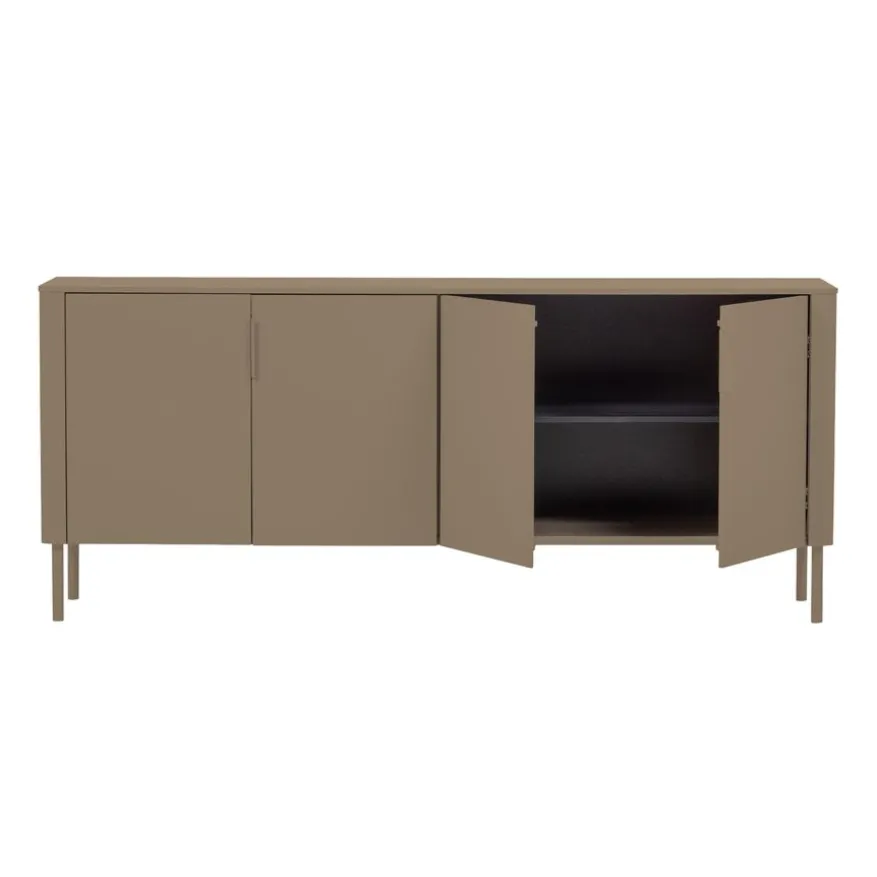 WOOOD Dressoir Gunnar Mud - 201x85x44 cm