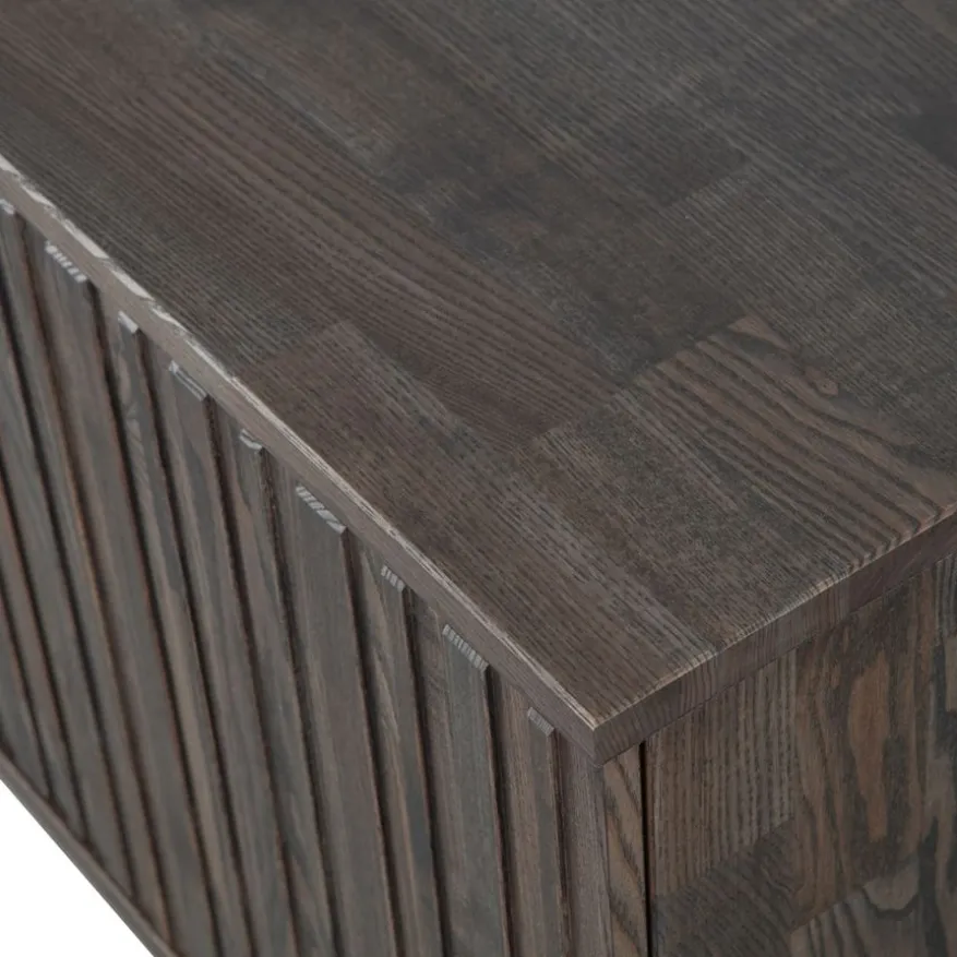 WOOOD Dressoir New Gravure Bruin - 200x85x46 cm