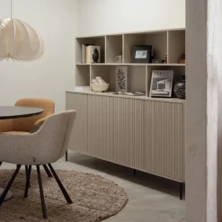 WOOOD Dressoir New Gravure Dust - 200x85x44 cm