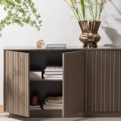 WOOOD Dressoir Nova Truffel - 200x85x40 cm