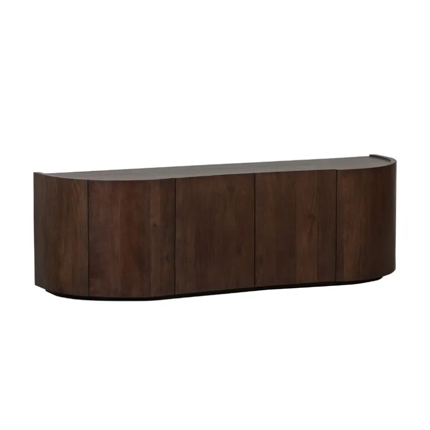 WOOOD Dressoir Sense Bruin - 160x50x46 cm