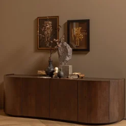 WOOOD Dressoir Sense Bruin - 160x50x46 cm