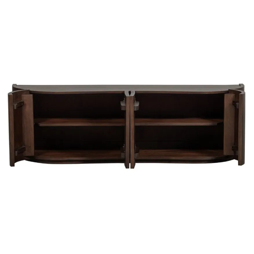 WOOOD Dressoir Sense Bruin - 160x50x46 cm
