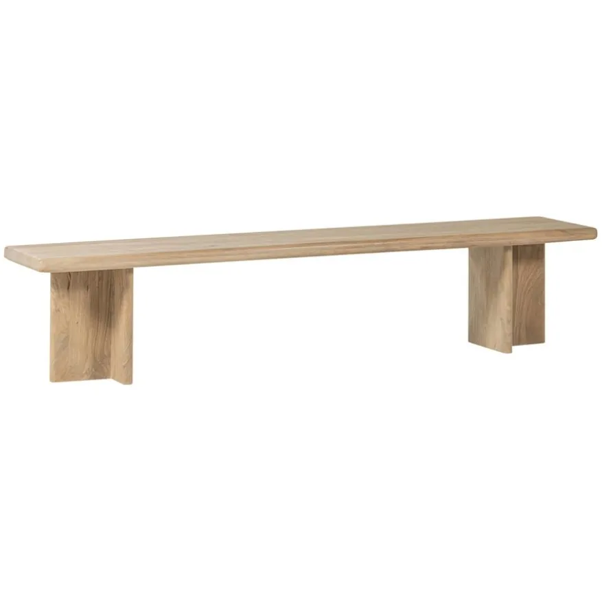WOOOD Eetkamerbank Ato Naturel - 220x45 cm