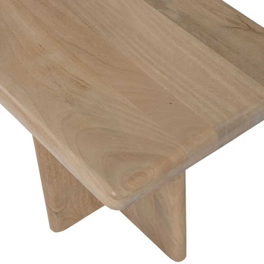 WOOOD Eetkamerbank Ato Naturel - 220x45 cm