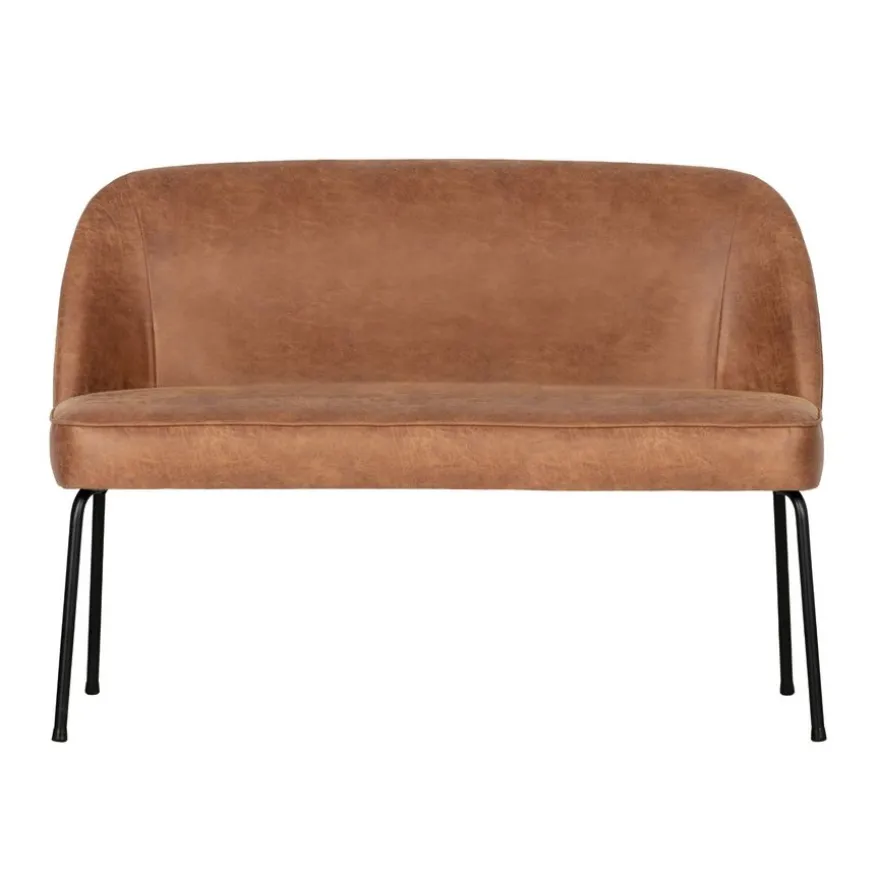 WOOOD Eetkamerbank Vogue Cognac - 120 cm