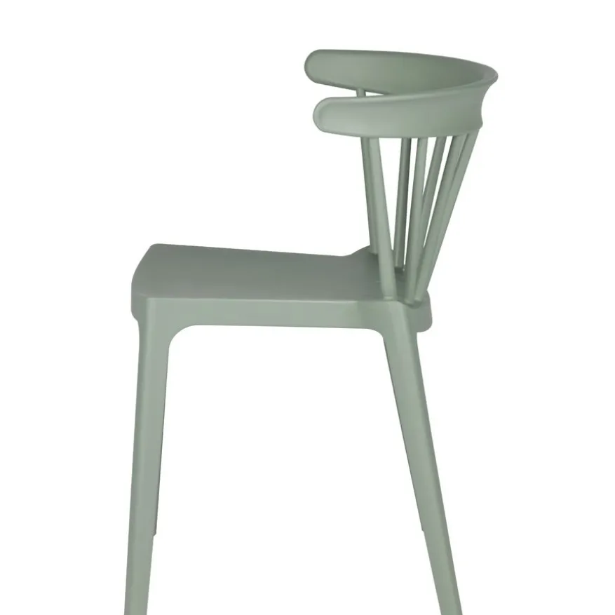 WOOOD Eetkamerstoel Bliss Groen