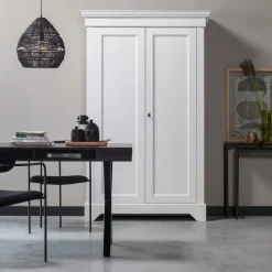WOOOD Eetkamerstoel Ivy Zwart