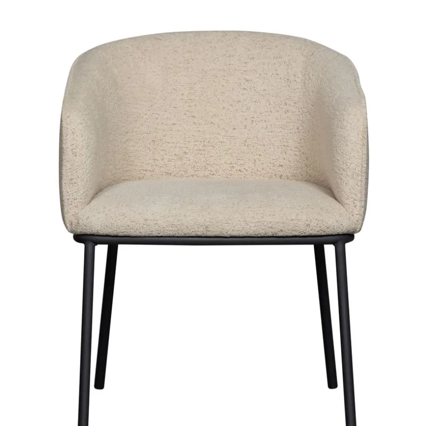 WOOOD Eetkamerstoel Leon Beige