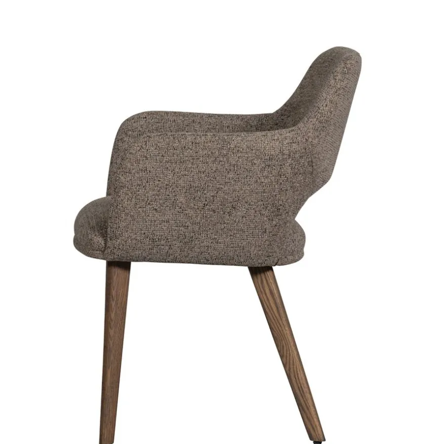 WOOOD Eetkamerstoel Murat Taupe