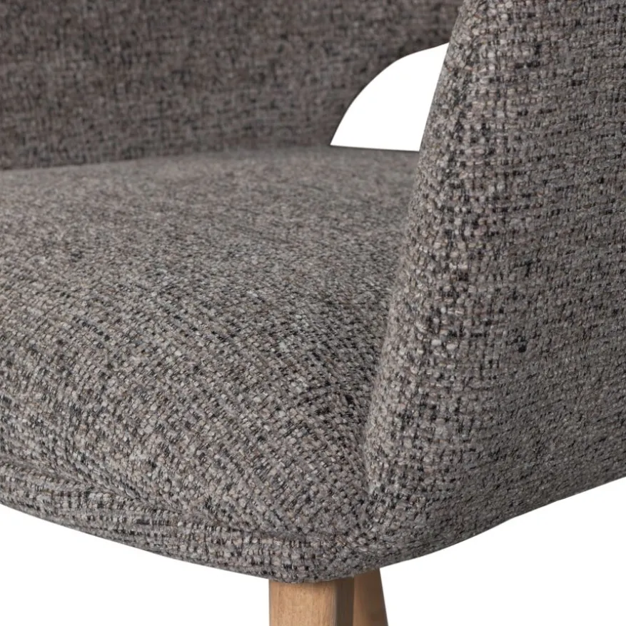 WOOOD Eetkamerstoel Murat Taupe