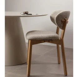 WOOOD Eetkamerstoel Udar Beige