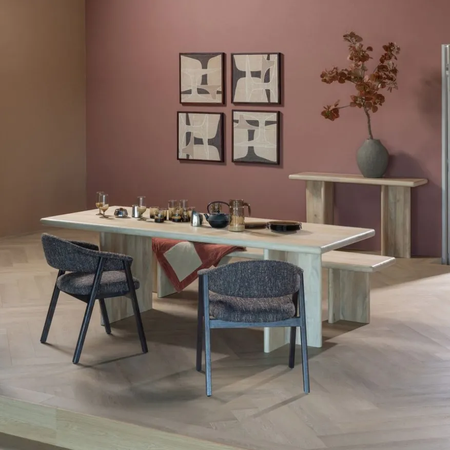 WOOOD Eettafel Ato Naturel - 220x90 cm