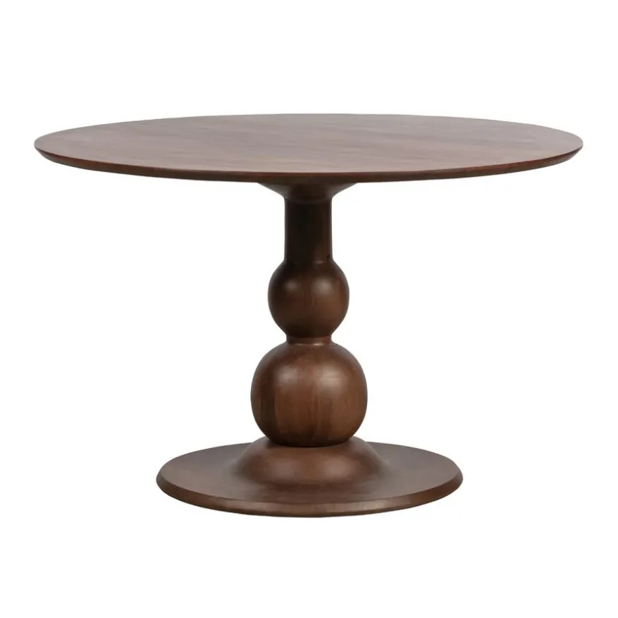 WOOOD Eettafel Blanco Bruin - Ø 120 cm